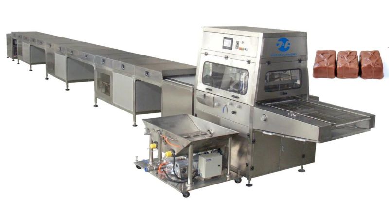 Chocolate Coater Enrober, Chocolate Coating Enrobing Machine