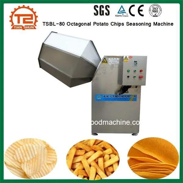 Snack Food Equipment Tsbl-80 Octagonal Potato Chips Seasoning Machine