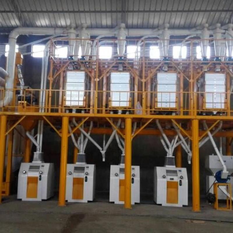 50t/D Maize Flour Grinding Mill for Meal