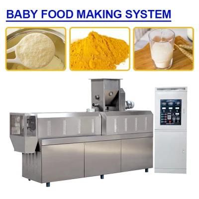 Fully Automatic 1t/H Instant Nutrition Powder Baby Food Porridge Processing Machine ...