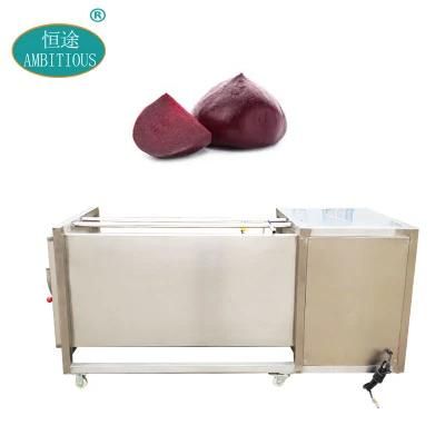 Beet Peeling and Washing Cleaning Machinery Beetroot Peeler Machine