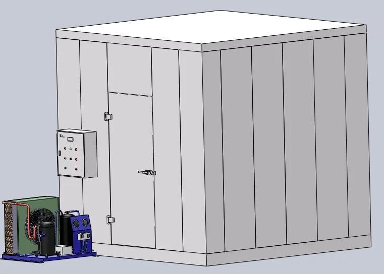 Walk in Cold Room for Vegetables Fruits Meat for Cold Storage Project