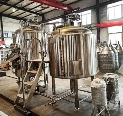 Turnkey Project Industrial Beer Brewing Equipment Production Line 200L 500L 1000L 2000L ...