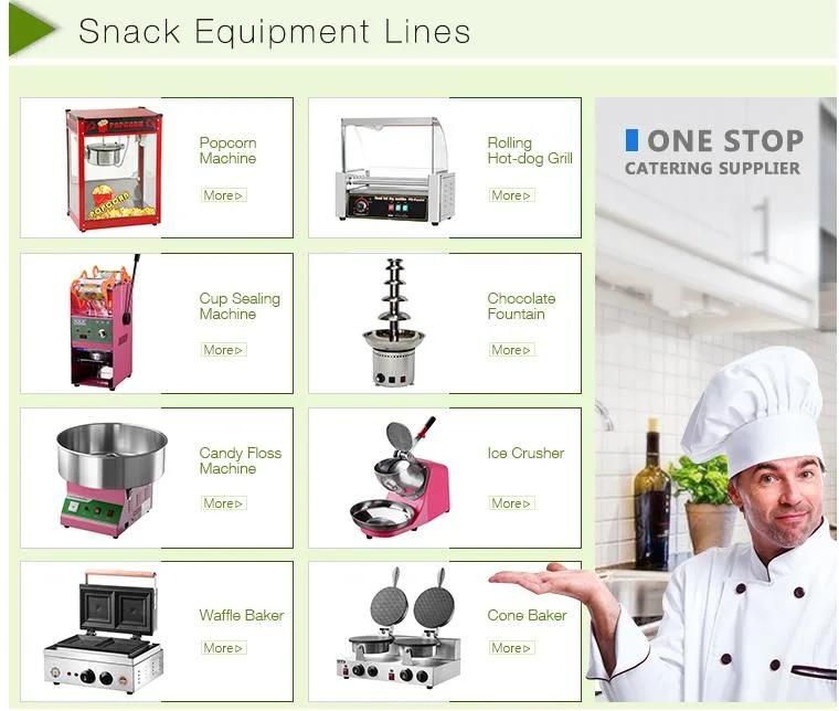 Commercial Waffle Electric 2 Plate Waffle Cone Baker
