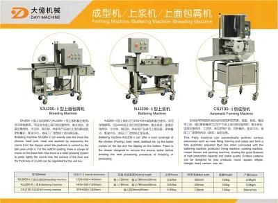 Poultry Fish Shrimp Potato Patty Making Machine