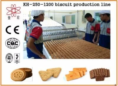 Kh Automatic Sandwich Biscuit Production Line