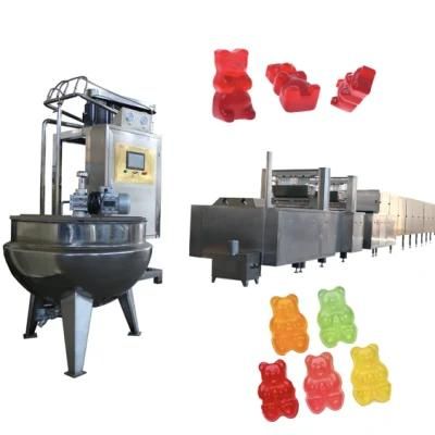 2021 Confectionery Hard Soft Jelly Lollipop Gummy Candy Making Machine