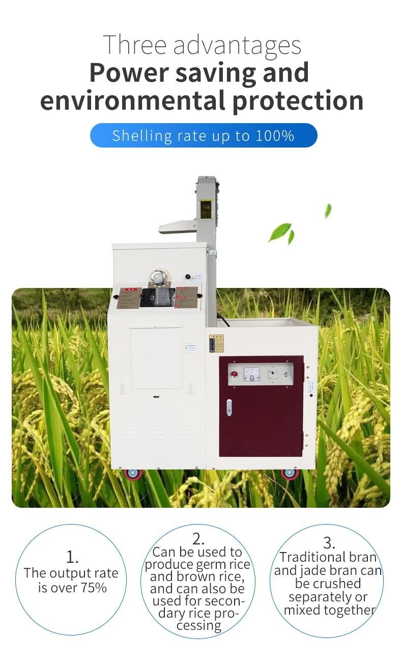 Rice Milling and Polishing Machine Small Rice Milling Plant Auto Rice Milling Equipment