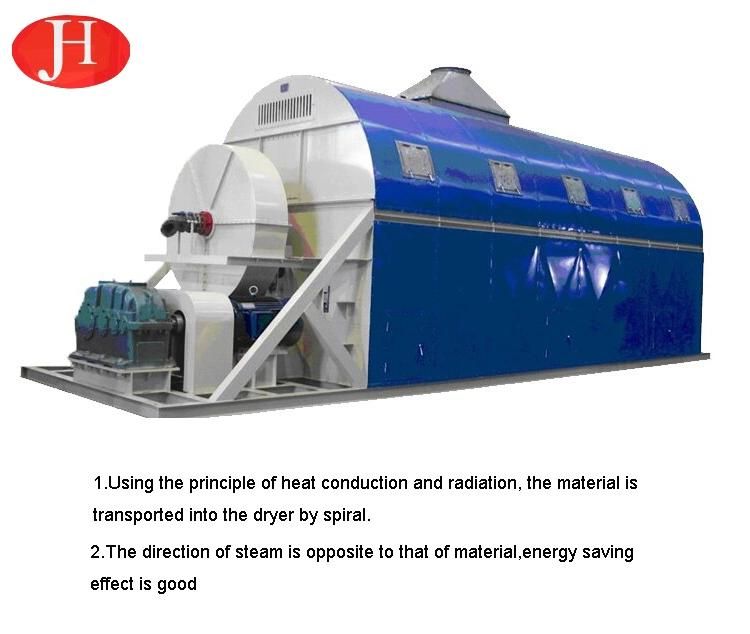 Automatic 10 T/H Corn Starch Fiber Drying Machine Pipe Bindle Dryer Maize Flour Making Equipment