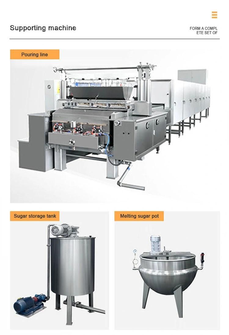 Candy Machine Soft Jelly Candy Making Machine Gummy Candy Production Line