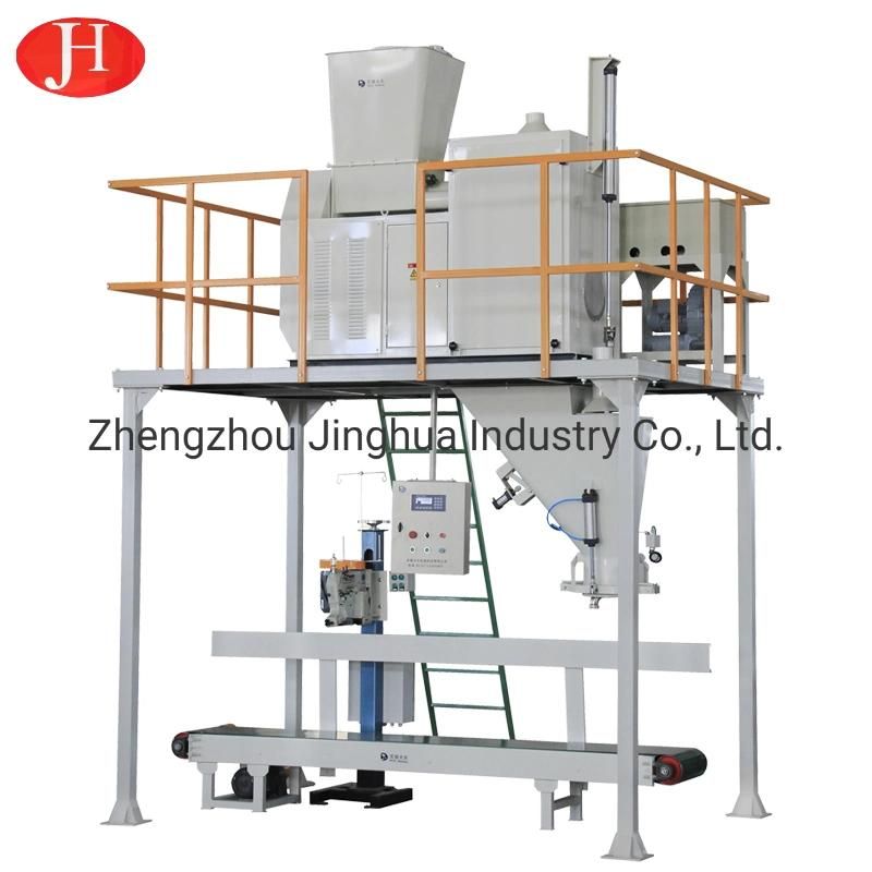 Computer Control Automatic Powder Package Machines Wheat Starch Packaging Making Plant