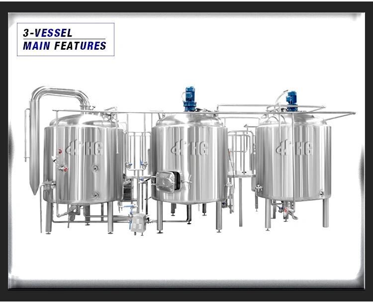 300L Microbrewery Brewhouse System Craft Brewery Equipment Beer Brewing Equipment