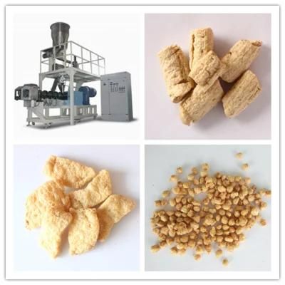 Textured Soybean Protein Extruder Machine Process Line