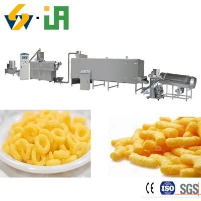 Automatic Inflating Snack Food Machinery Puffed Corn Snack Machinery