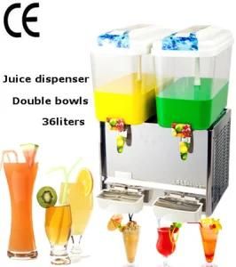 Cool Juice Dispenser with Double Bowls