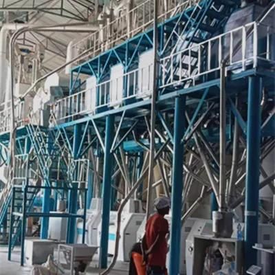 100t Per Day Maize Mill Fully Automatic Maize Flour Mill Machine