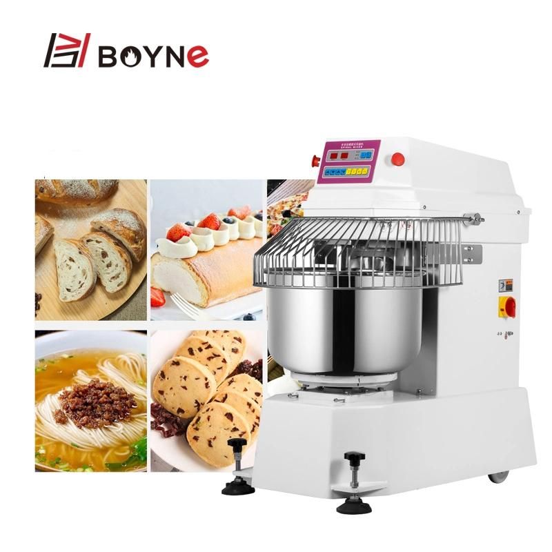 Pastry Making 50kg Dough Spiral Mixer for Bakery