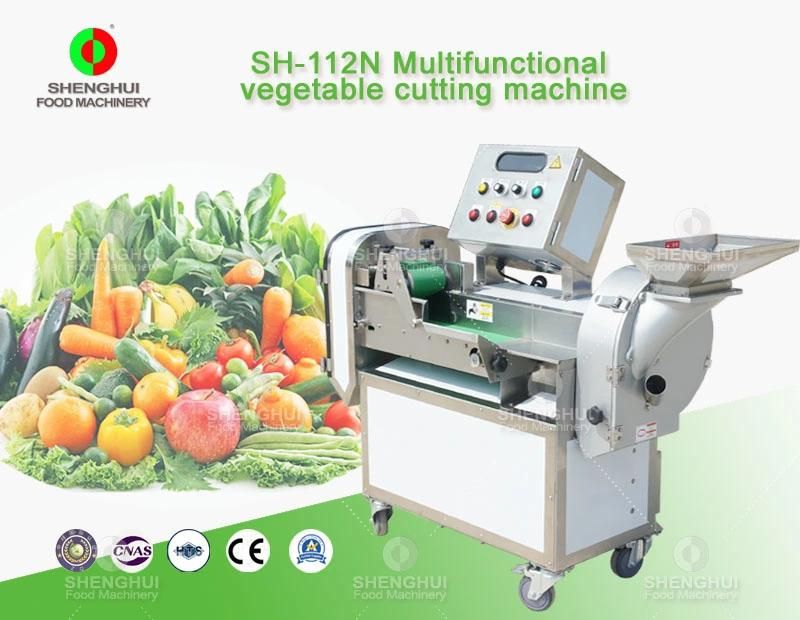 Automatic Food Processor Kitchen Leaf and Root Vegetable Cutting Machine