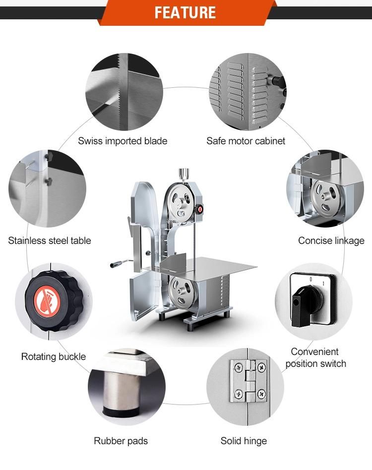 New Design Commercial Frozen Meat Bone Saw/Electric Bone Cutter