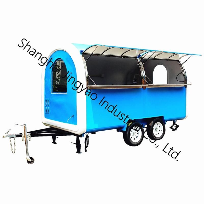 Mobile Camper Trailer Stainless Steel Kitchen Food Catering Trailer Fast Food Truck Mobile Food Carts/ Mobile Food Truck with / Buy Mobile Food Carts