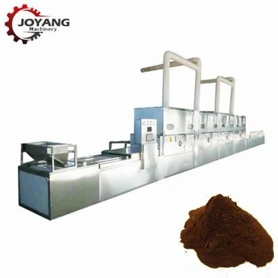 Jy70kw 70kg / H Industry Walnut Powder Microwave Sterilizing Machine