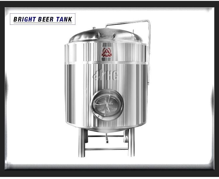 1000L Beer Brewery Fermentation Jacketed Fermentation Tank Fermenter for Beer