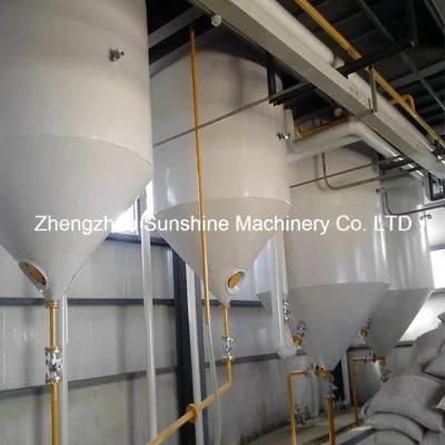 30t/D Cottonseed Crude Oil Refinery Edible Oil Refinery Plant