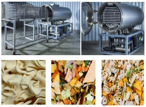 Pasta Vacuum Freeze Dryer Noodles Spaghetti Lyophilizer