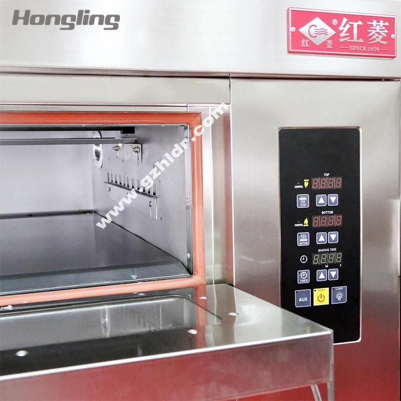 China Commercial Bakery Equipment Glass Door Electric Deck Oven