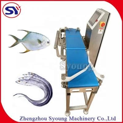 Weighing Scale Conveyor Checking Weigher for Food Sorting