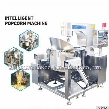 Commercial Automatic Caramel Mushroom Electric Induction Popcorn Making Machine