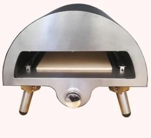 Portable Freestanding Stainless Steel Pizza Maker Machinery Gas Pizza Oven