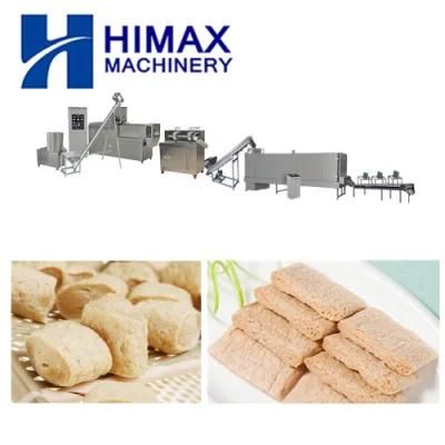 China Manufacture Vegetarian Snacks Soya Meat Machinery