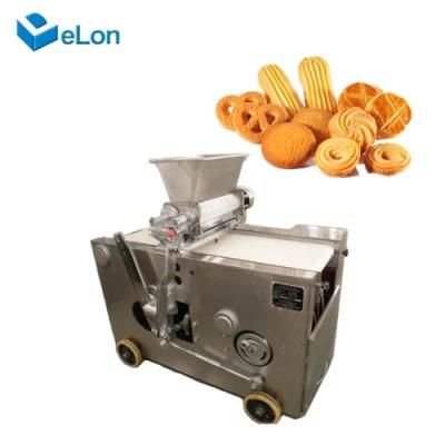 Automatic Biscuit Cookies Wire Cutting Stamping Making Machine Modeling Fortune Cookies