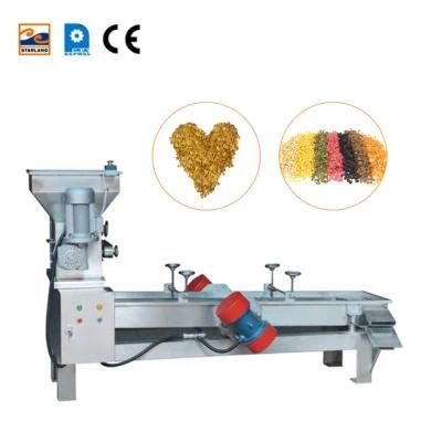 Rice Cracker Crusher, Edible Biscuit Crusher, Ice Cream Decoration Rice Crisp Crusher