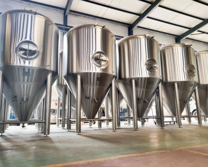 500L 1000L 2000L SUS 304 Beer Conical Fermenter for Brewery
