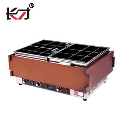 FC-10-5/2bf Kanto Cooker 220V Multifunctional 3 Tanks Street Food Cooking Equipment Oden ...