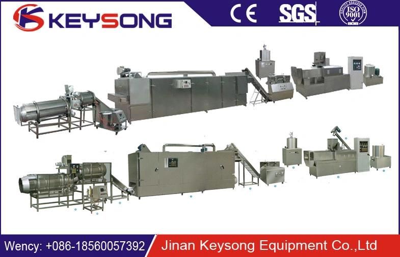 Puffed Core Filling Snack Food Extruder Making Machine with 5 Star Service Good Quality