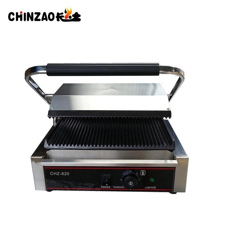Hot Sale Commercial Panini Grill Sandwich Maker Griddle with Ce