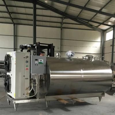 Raw Fresh Milk Cooling Storage Tank Chiller Vat