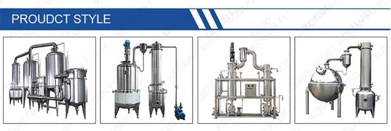 Stainless Steel Multi Effect Juice Concentrate Falling Film Evaporator