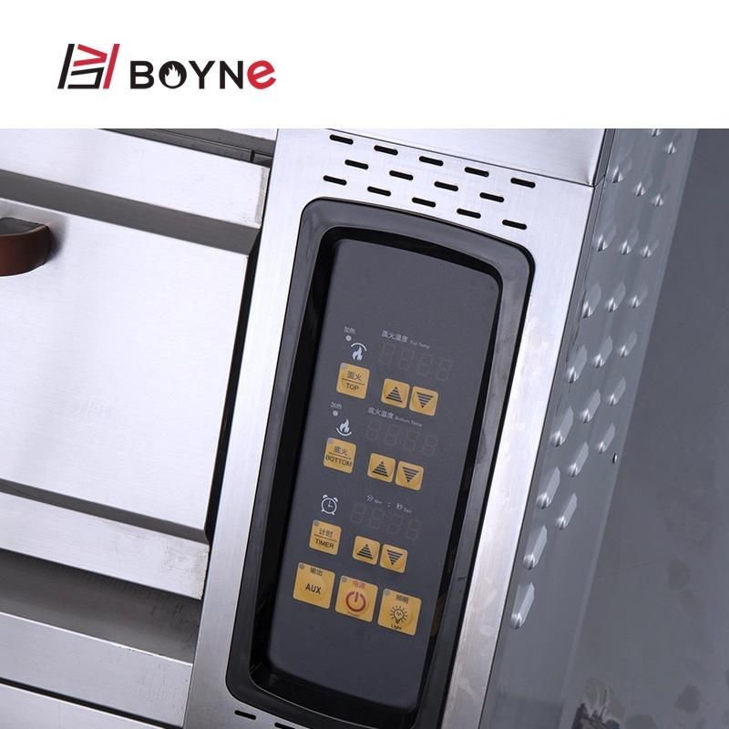 Micro Controlled Electric Deck Oven Single Deck 1 Trays Oven