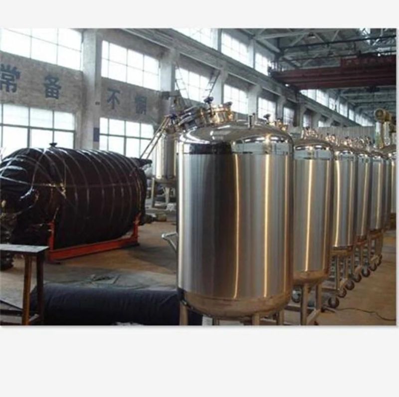 Double Jacketed Vessel for Milk Beverage Chemistry Pharmacy Industry