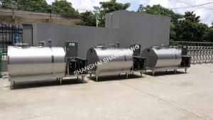 Directly Horizontal Milk Cooling Tank