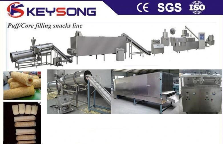 2019hot Sale Core Filling Puff Snack Food Machinery