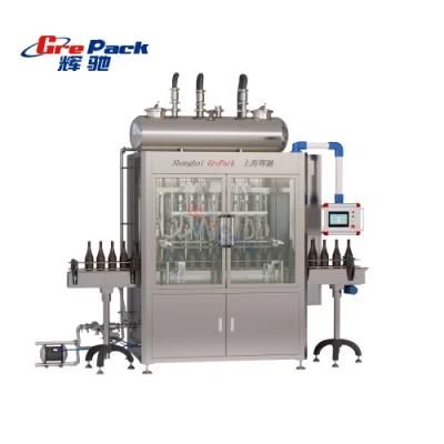 Automatic Plastic Square Bottle Motor Liquid Lubricant Oil Sauce Filling Machine