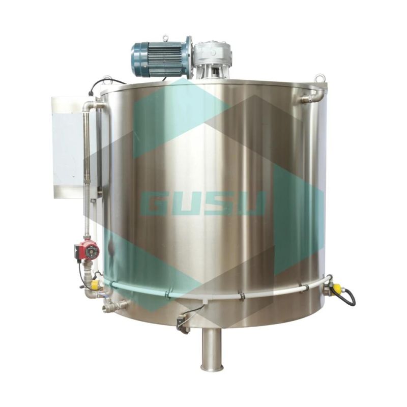 Finished Cocoa Butter Tank with Water Cycle Heating Volume 3000L