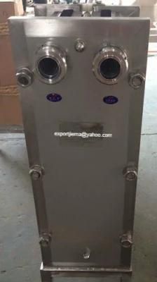 Milk Pasteurization Gasket Plate Heat Exchanger as Evaporator