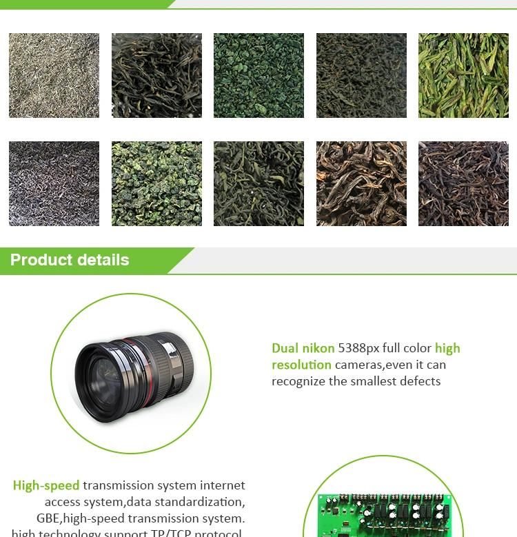 Tea Leaf Color Sorter Machine Tea Processing Machinery