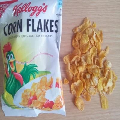 Breakfast Cereal Corn Flakes Chips Snack Food Extruder Making Machine Production Line